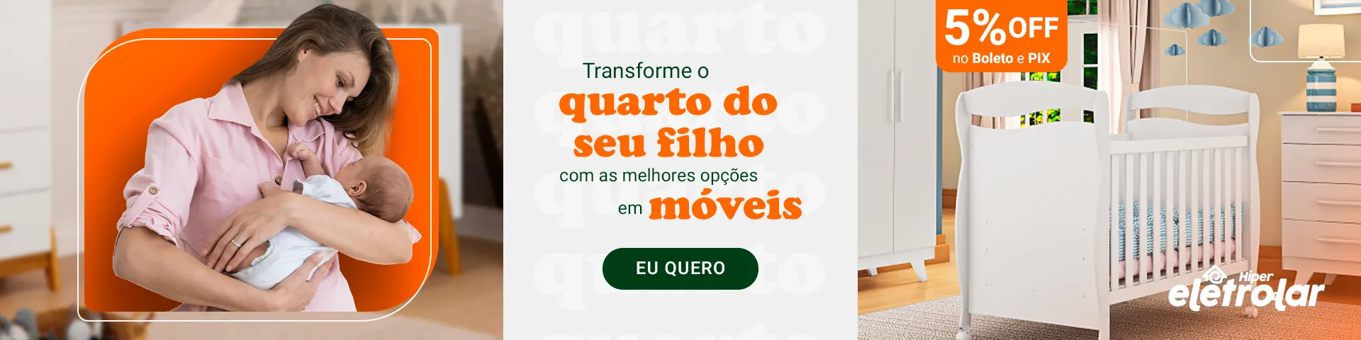 5%OFF no Boleto ou PIX.