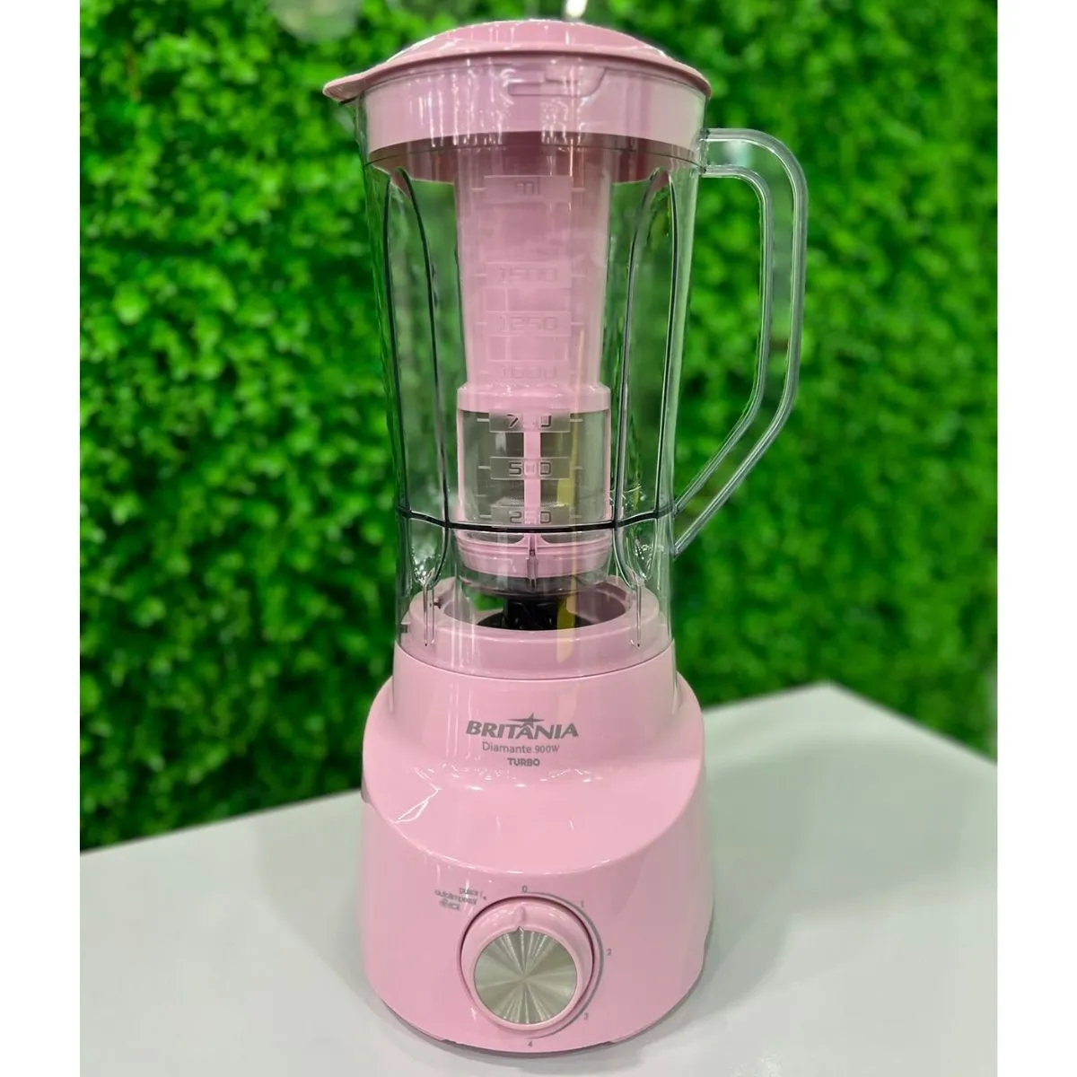 Liquidificador Britânia Diamante Turbo 800 Rosa 900w 220v