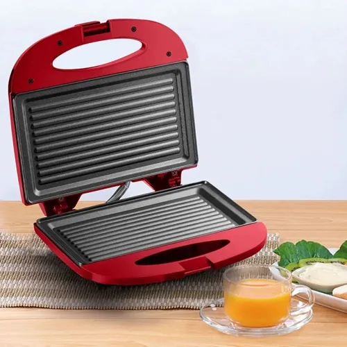 Grill e Sanduicheira Multi Gourmet 750W 220V Vermelha - CE149