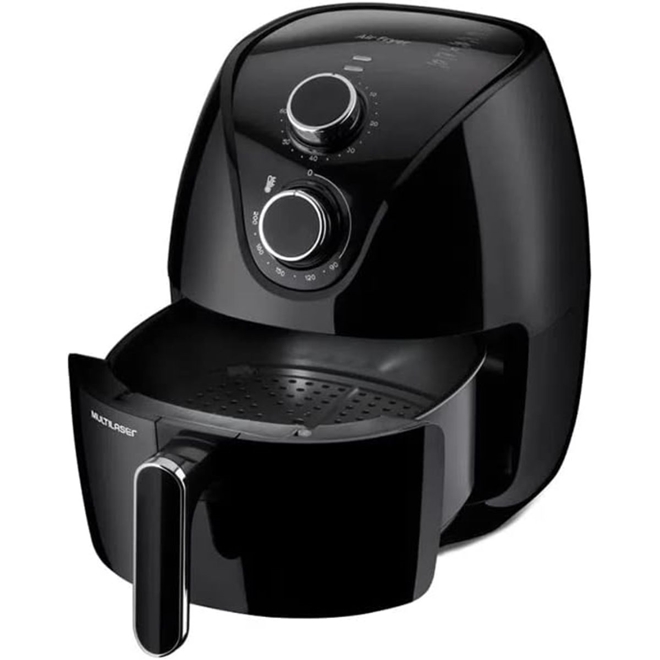 Air Fryer Black L Grade W Min De Timer V Ce