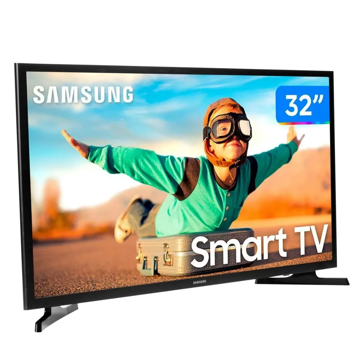 Smart TV 32 Samsung HD LED UN32T4300AGXZD HDR Tizen WI-FI Tela Dolby Digital Plus HDMI e USB