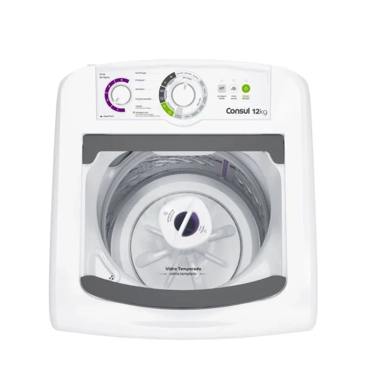 Máquina de Lavar Roupas Consul 12kg Branca 220V CWH12BB