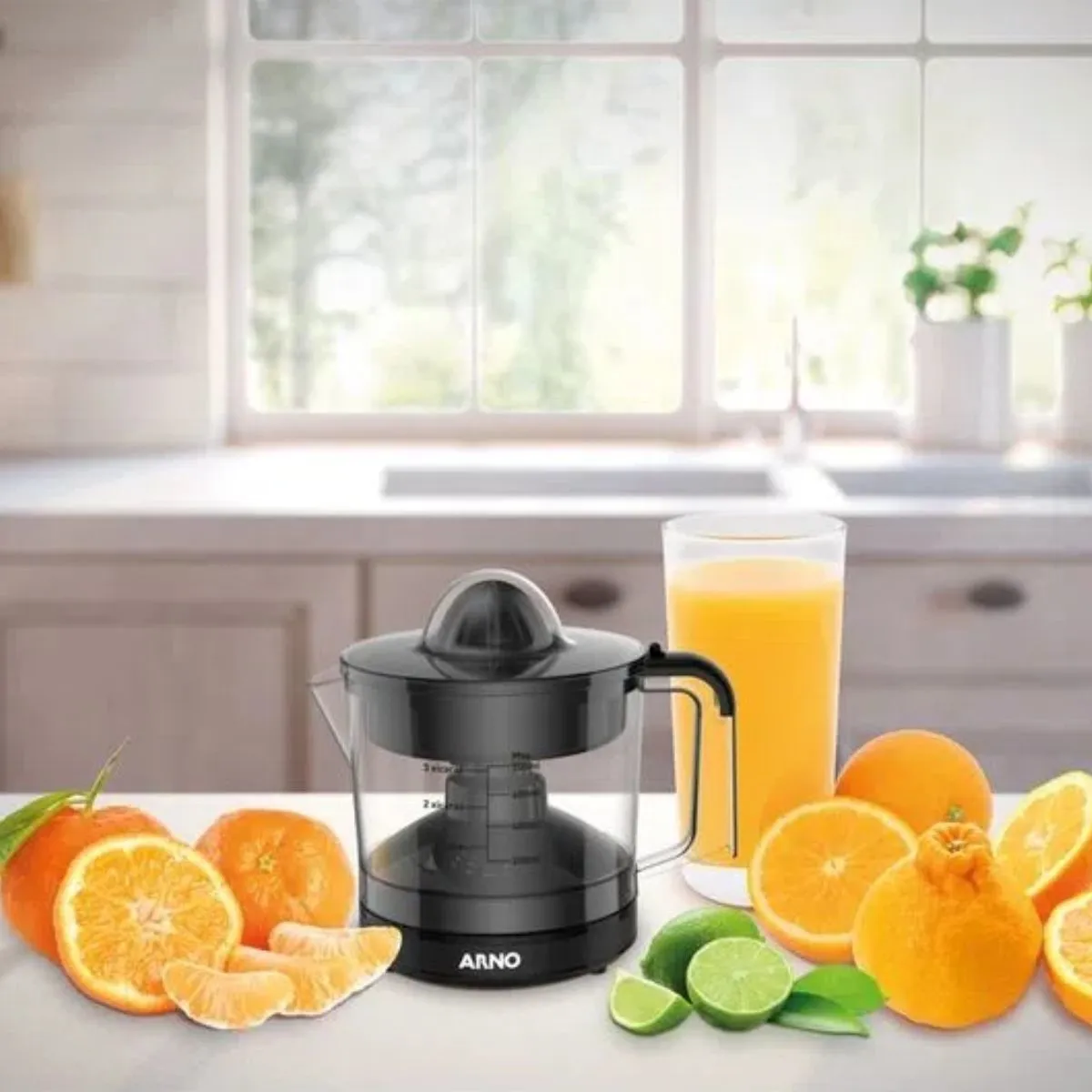 Espremedor de Frutas Arno Suco Express 40w 750ml 220V Preto CP31 ZP2028B2