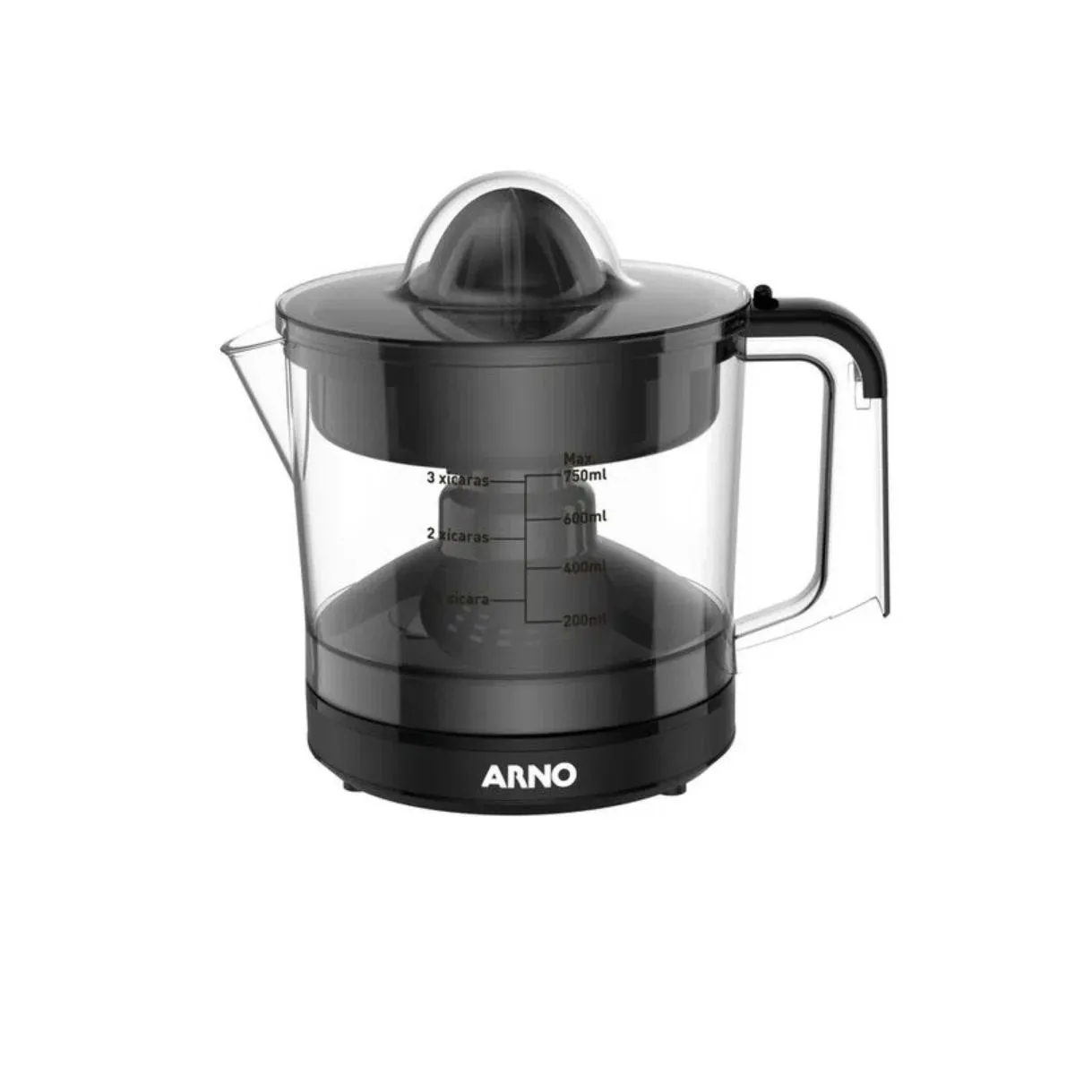 Espremedor de Frutas Arno Suco Express 40w 750ml 220V Preto CP31 ZP2028B2