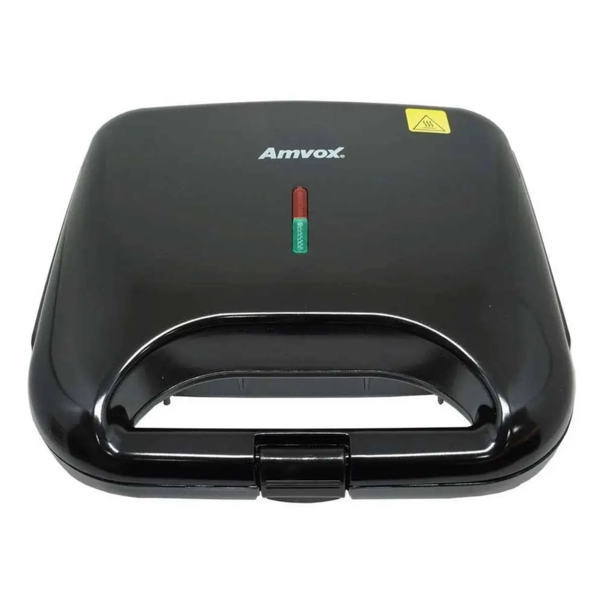 Grill e Sanduicheira Elétrica Amvox 750w AMS 370 Black 220V