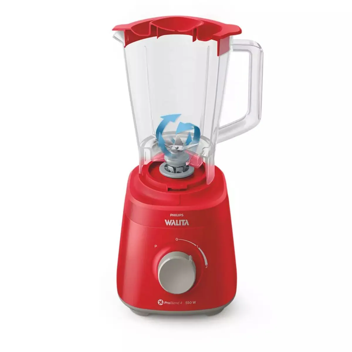 Liquidificador Philips Walita Daily RI2110 Vermelho 2 Velocidades 550W
