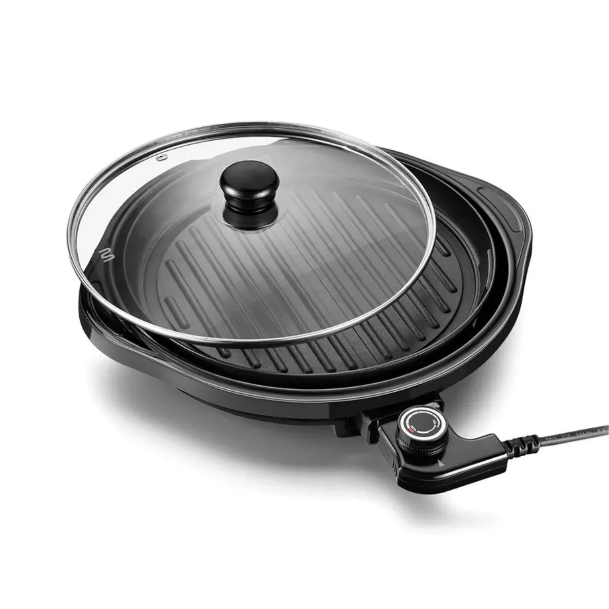 Panela Grill Redonda 30cm 1200w 220V - CE054