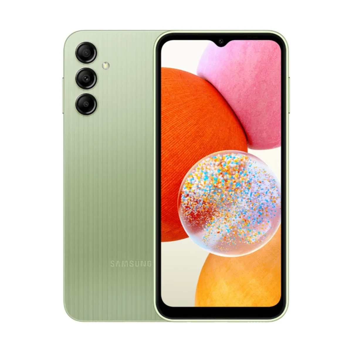 Smartphone Galaxy A14 Lite 128gb 4G Verde Tela Infinita Câmera Tripla 50MP+5MP+2MP + Selfie 13MP Sam
