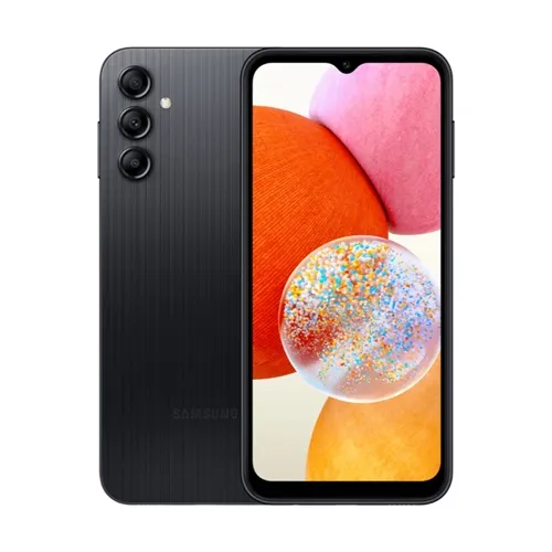 Smartphone Galaxy A14 Lite 128gb 4G Preto Tela Infinita Câmera Tripla 50MP+5MP+2MP + Selfie 13MP Sam