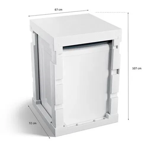 Máquina de Lavar Roupas Brastemp 14Kg Branca 220V BWK14AB