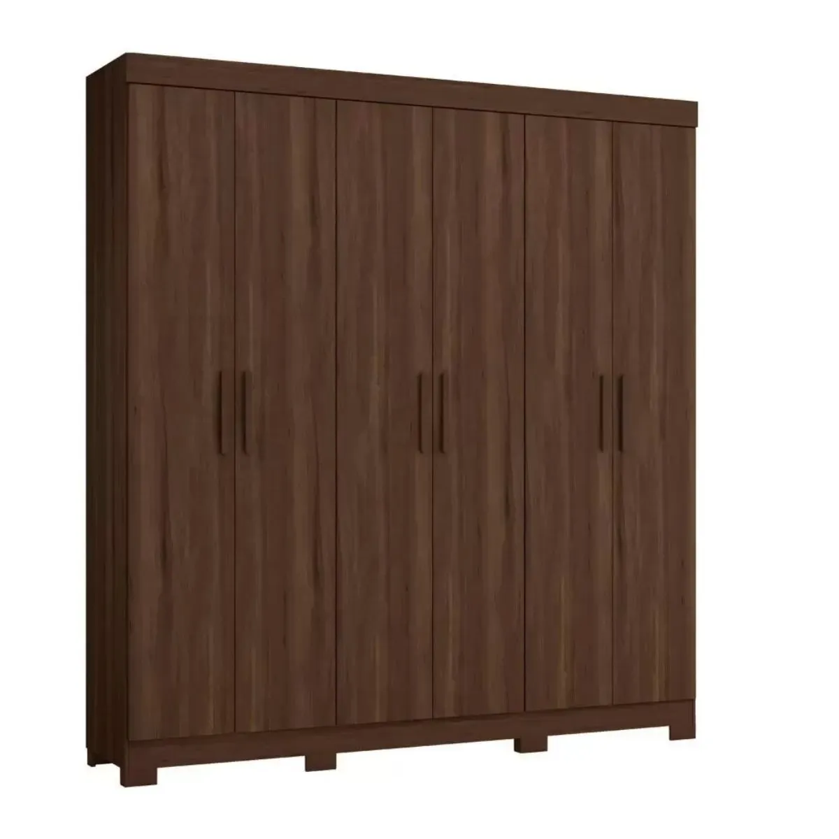 Guarda-Roupa Casal 6 Portas 2 Gavetas Amarok Cedro Albatroz