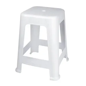Banqueta Plástica Bela Vista Branca Mor