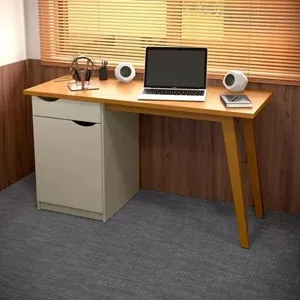 Escrivaninha Prism Retrô Off White/Cinamomo