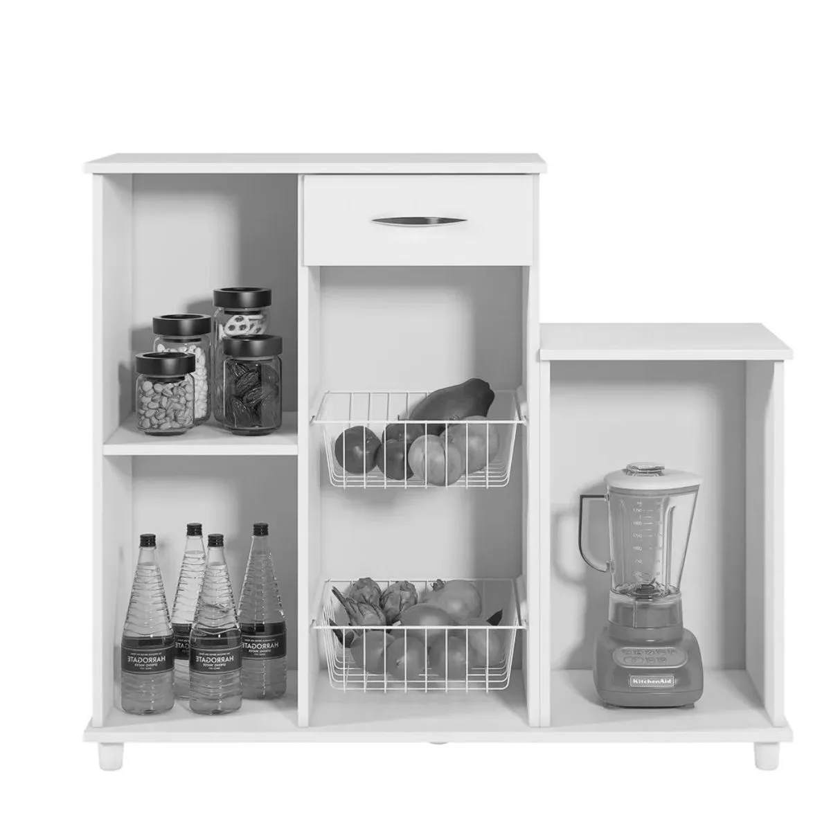 Fruteira Diva Referência 224 New Nogal Trend/Branco