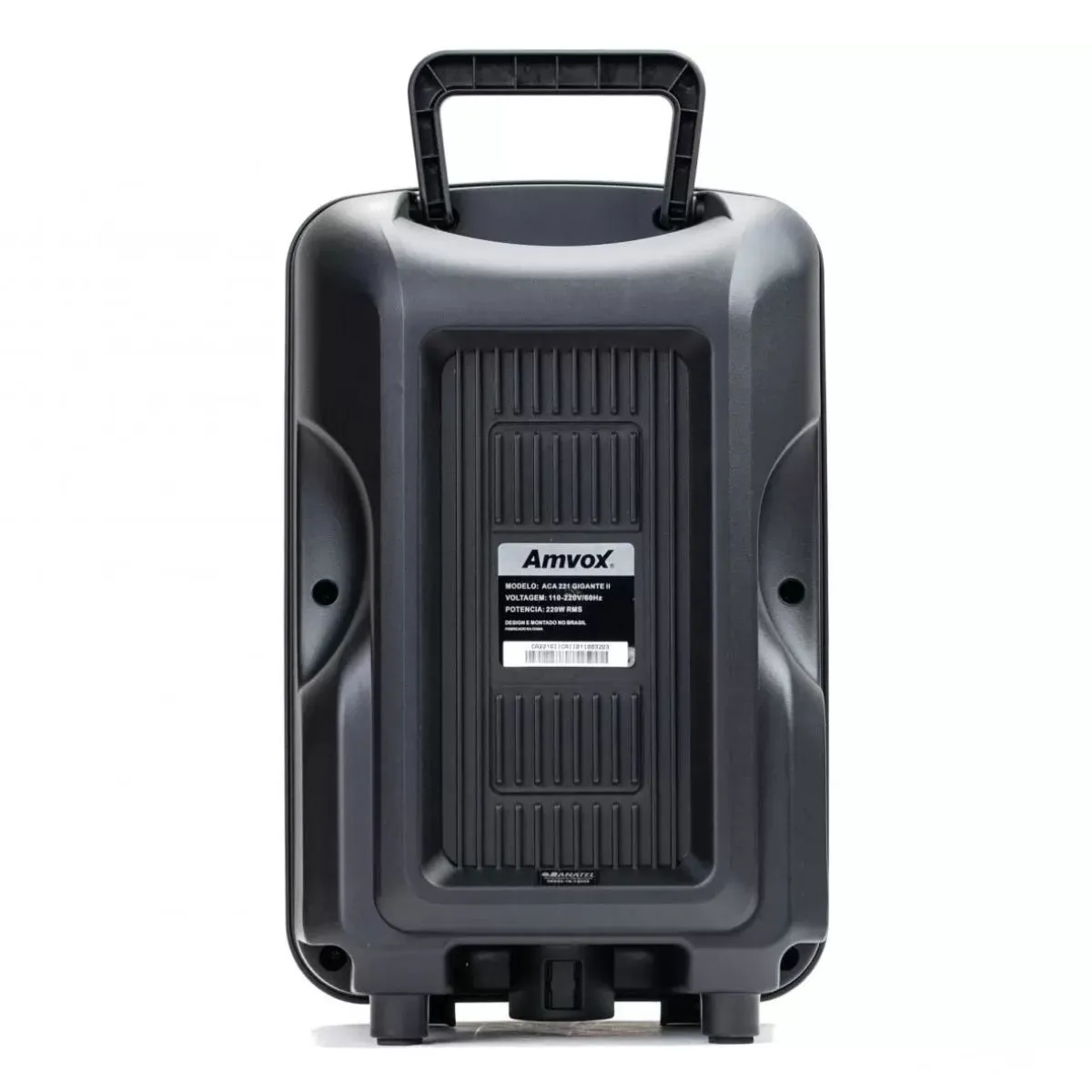 Caixa de Som Amplificada Amvox ACA 221 200W Bluetooth USB Microsd Aux Bivolt Gigante II