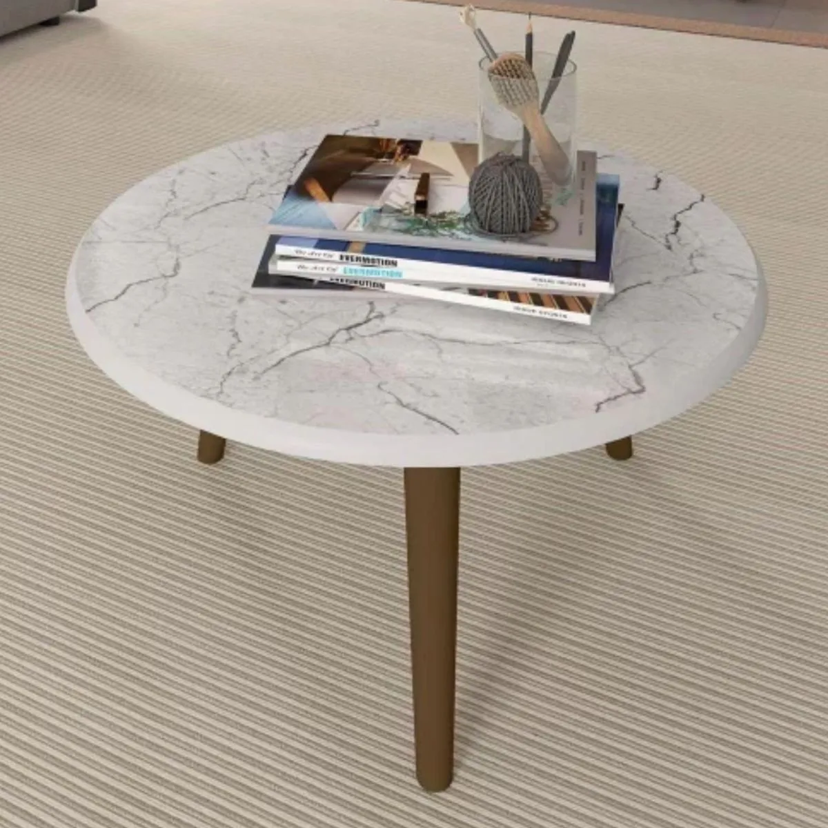 Mesa de Centro Brilhante Carrara