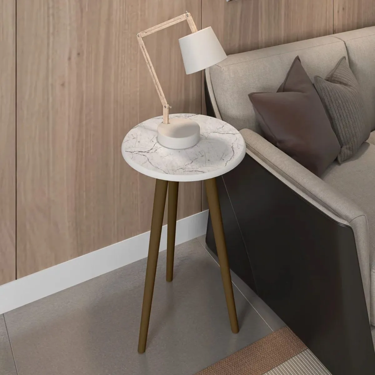 Mesa de Apoio Brilhante Carrara