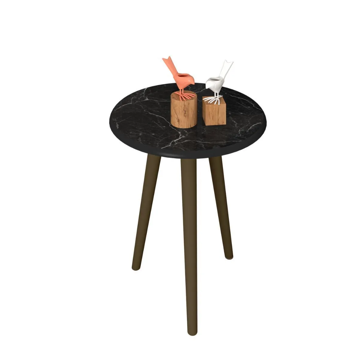 Mesa Lateral Brilhante Nero