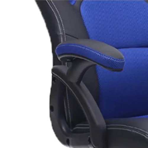 Cadeira Gamer Azul Best-G500 em Couro Sintético PU