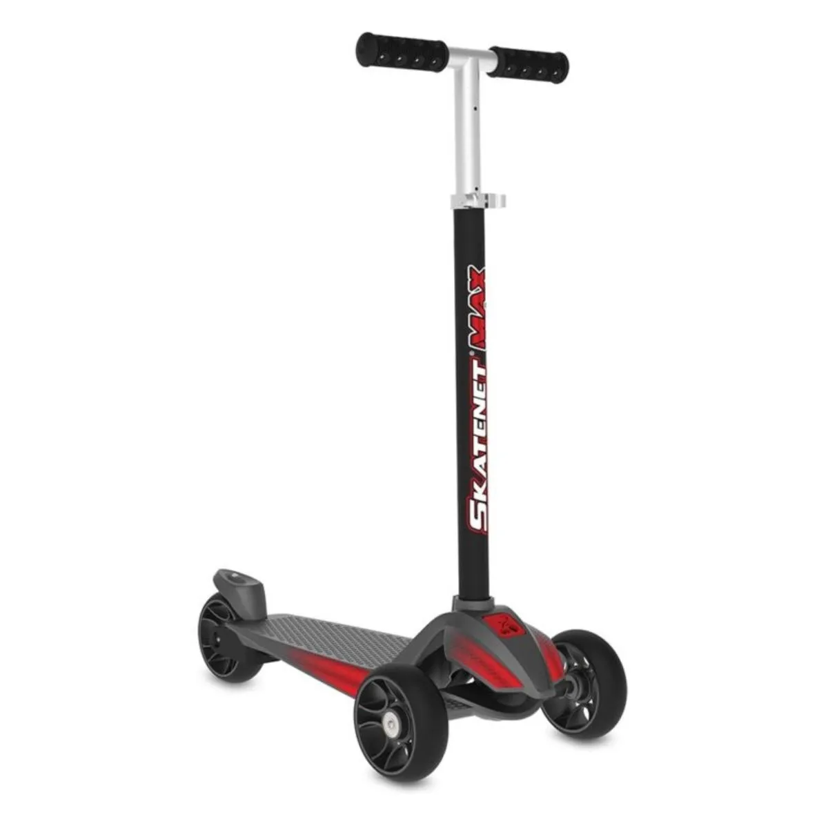 Patinete Skatenet Max Grafite com Freio e 3 Rodas Bandeirante