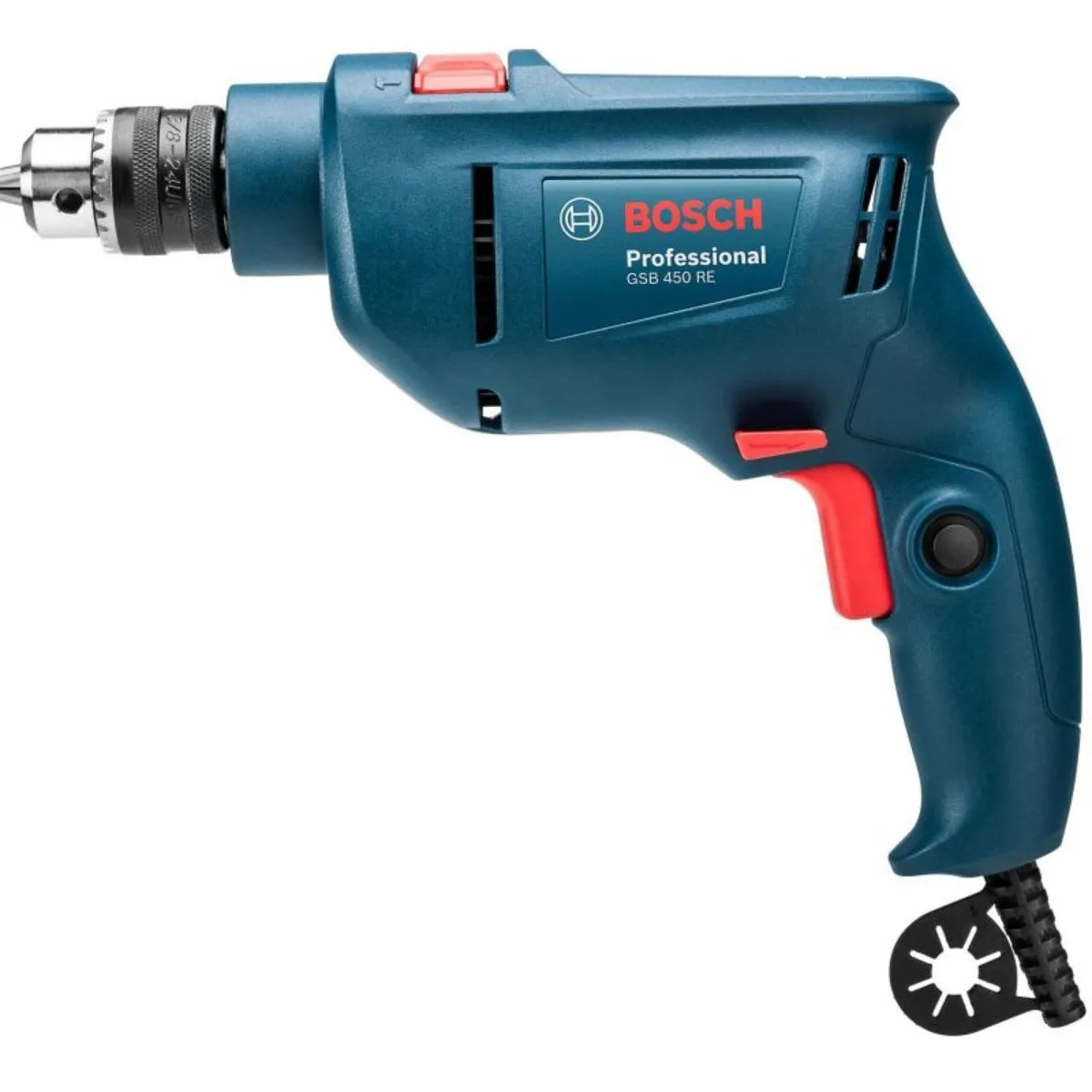 Furadeira de Impacto Bosch GSB 450 RE 450w 220V com 3 Brocas