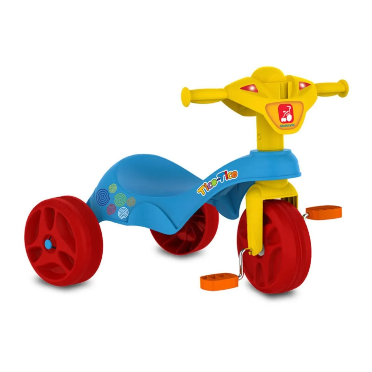 Triciclo Infantil Tico-Tico Club Azul Bandeirante