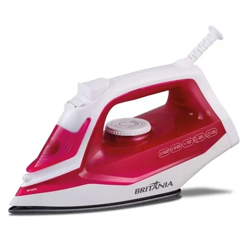 Ferro de Passar a Vapor Britânia BFV201R Rosa 220V