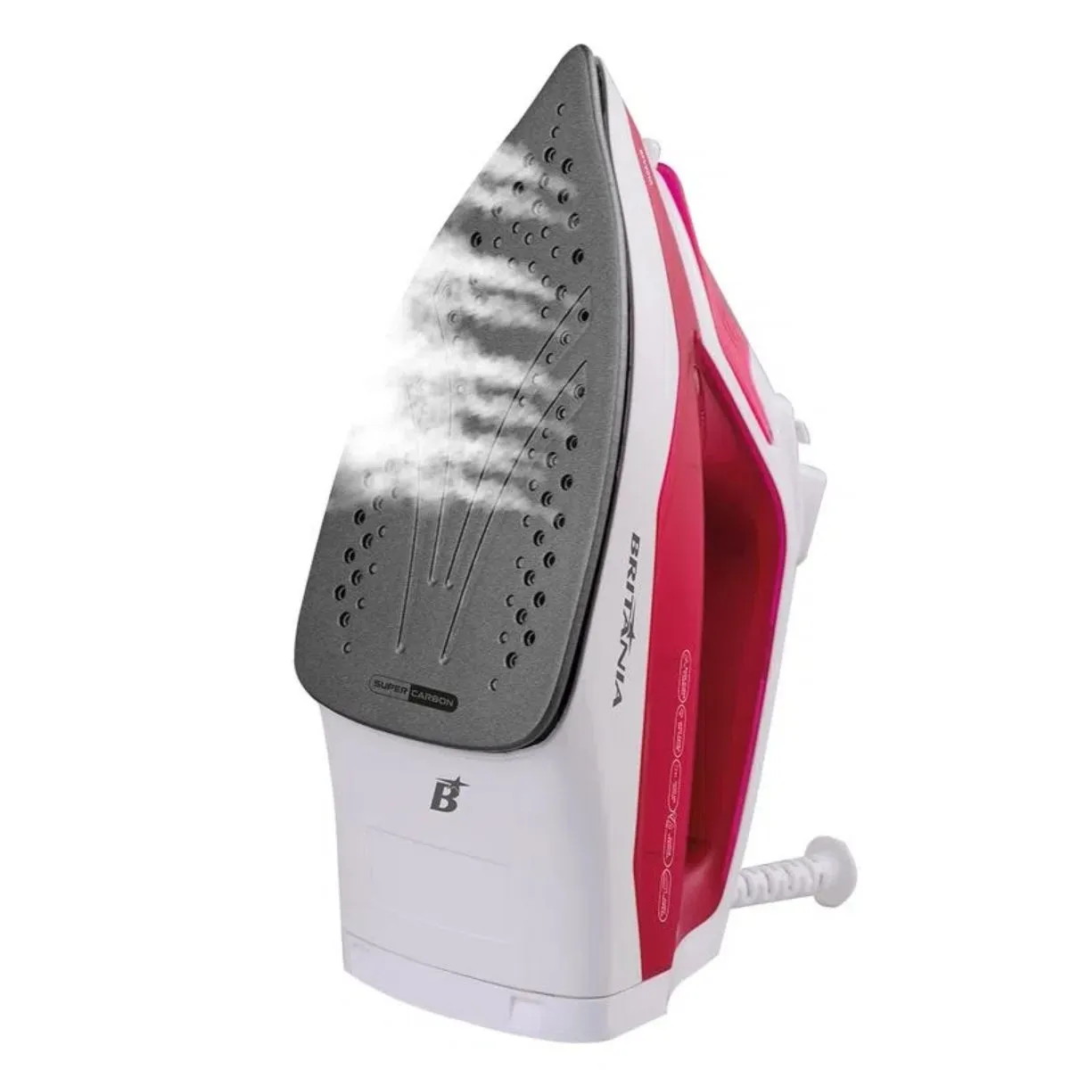 Ferro de Passar a Vapor Britânia BFV201R Rosa 220V