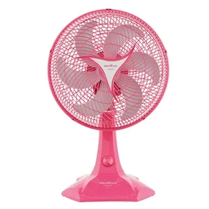 Ventilador de Mesa Protect Six 30CM Britânia Rosa 3 velocidades 6 pás 55W 220v