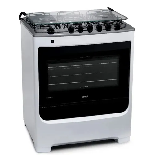 Fogão 6 Bocas Consul Branco Bivolt CFS6NA