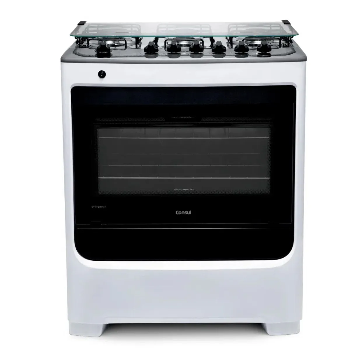 Fogão 6 Bocas Consul Branco Bivolt CFS6NA