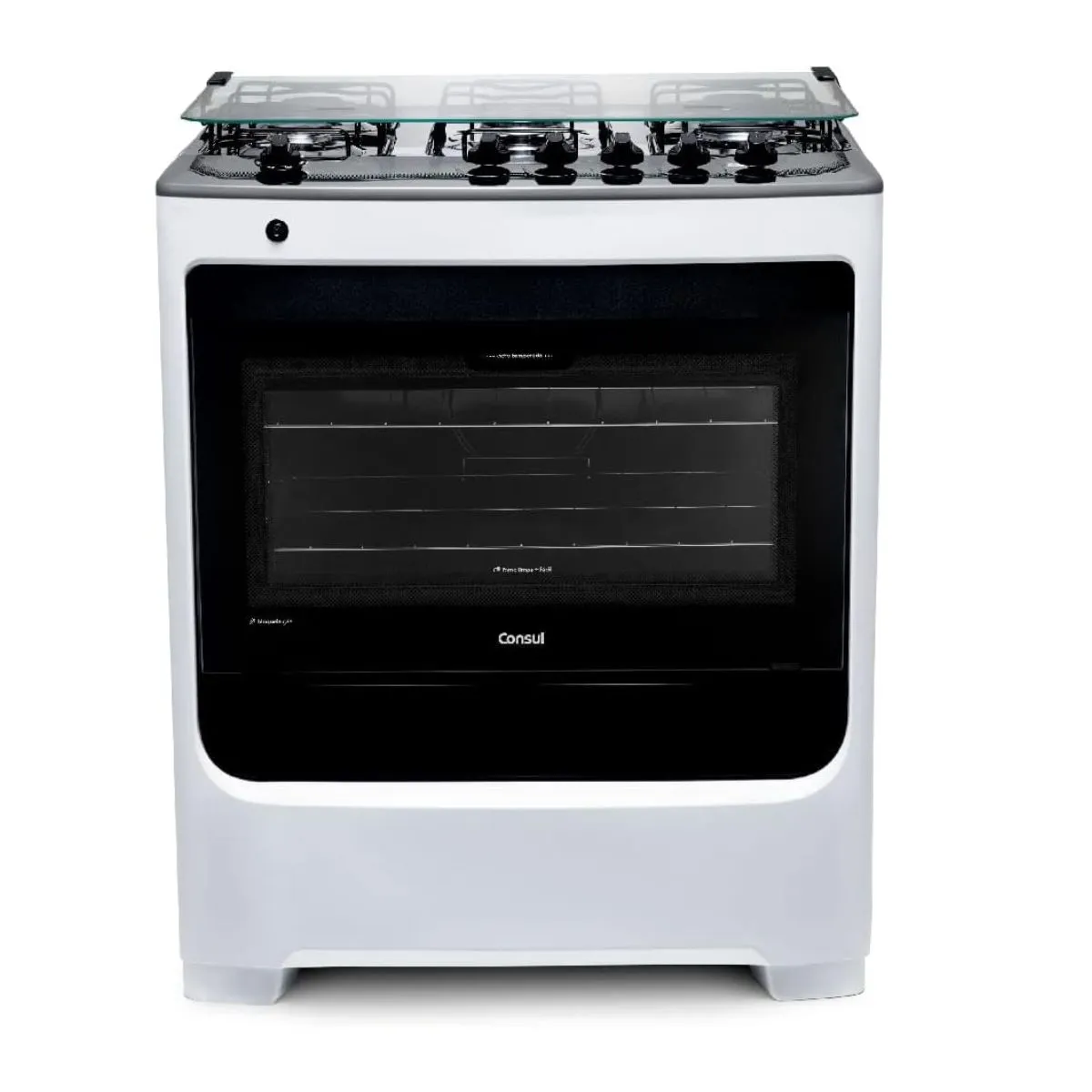Fogão 5 Bocas Consul Branco Bivolt CFS5NA