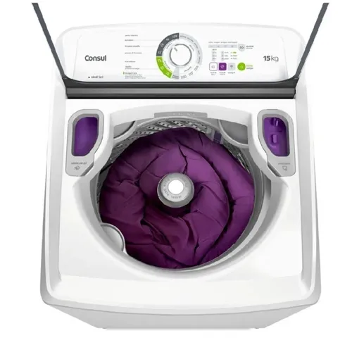 Máquina de Lavar Roupas Consul 15kg Branca 220V CWH15AB
