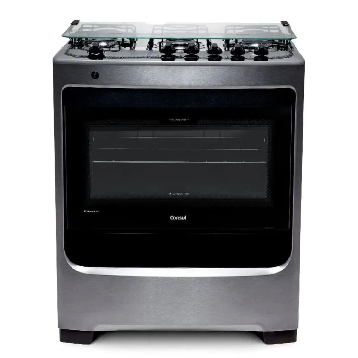 Fogão 5 Bocas Consul Cor Inox Bivolt CFS5NAR