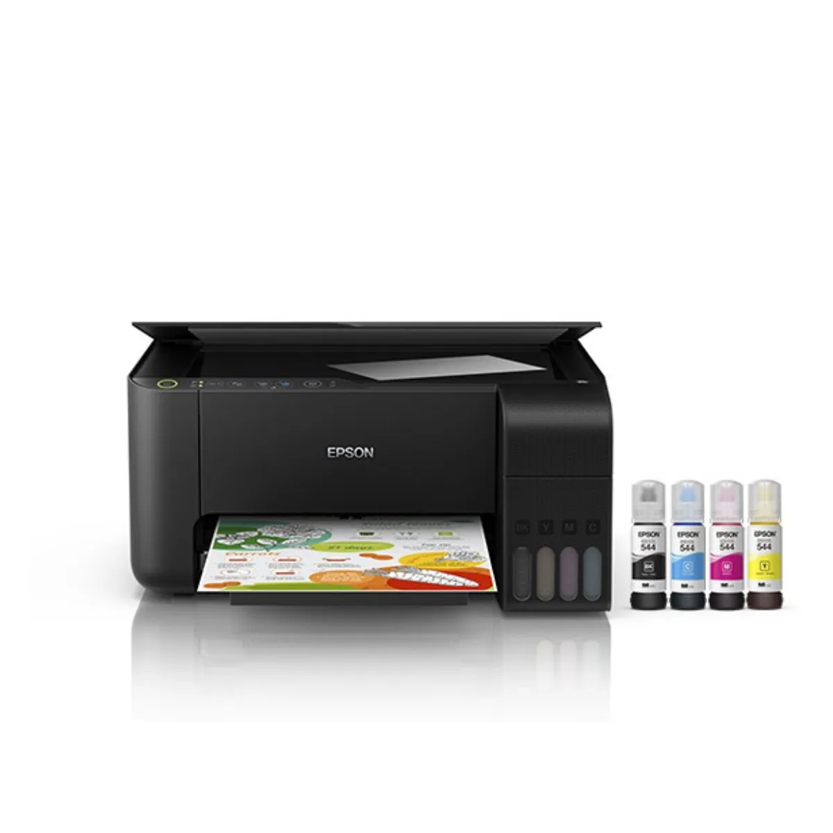 Impressora Multifuncional EcoTank Epson L3150 Colorida Wi-Fi Bivolt