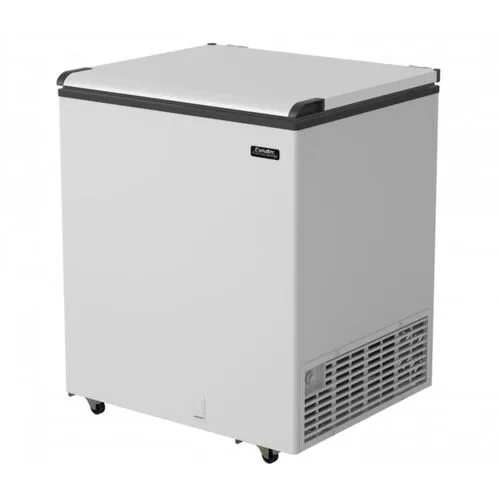 Conservador Horizontal 1 Porta 230 Litros ECH250 220V Branco Caixa Interna Galvanizada Esmaltec