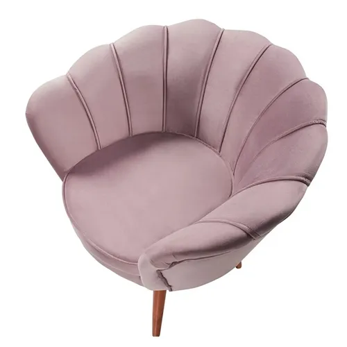 Poltrona Pétala Decorativa Fixa Melissa Plus Tecido A161