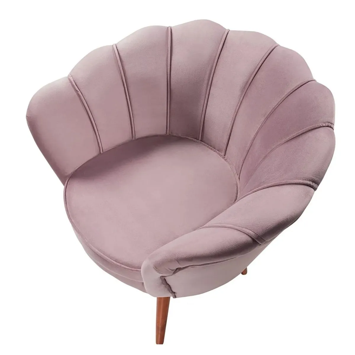 Poltrona Pétala Decorativa Fixa Melissa Plus Tecido A161