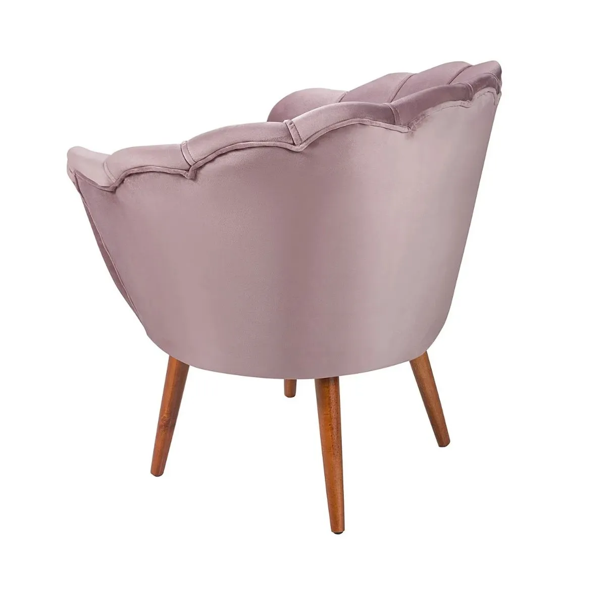 Poltrona Pétala Decorativa Fixa Melissa Plus Tecido A161