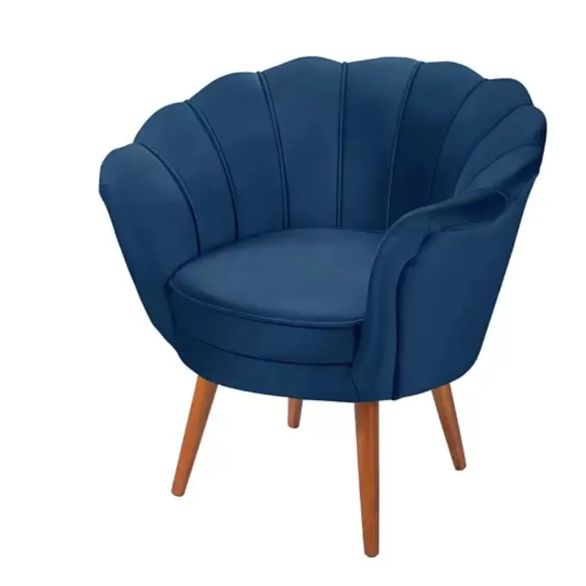 Poltrona Pétala Decorativa Fixa Melissa Plus Tecido A171