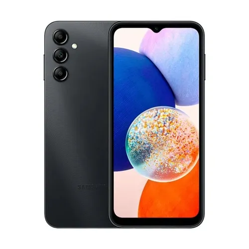 Smartphone Galaxy A14 5G 128GB Preto Tela Infinita Câmera Tripla 50MP+5MP+2MP + Selfie 13MP Samsung