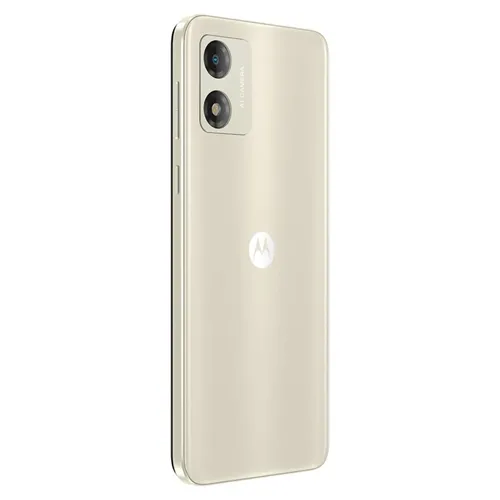 Smartphone Moto E13 64gb 4G Off White Câmera Traseira de 13Mp+5Mp e Selfie de 5Mp Octa-Core Motorola