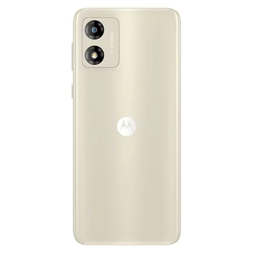 Smartphone Moto E13 64gb 4G Off White Câmera Traseira de 13Mp+5Mp e Selfie de 5Mp Octa-Core Motorola