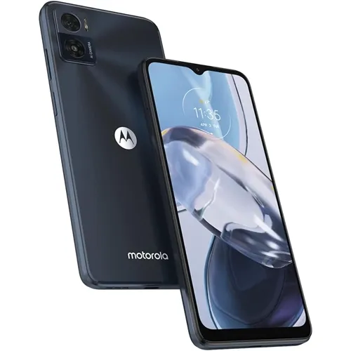 Smartphone Moto E22 128Gb 4G Preto Câmera Traseira Dupla 16mp+ 2mp e Selfie 5mp Motorola