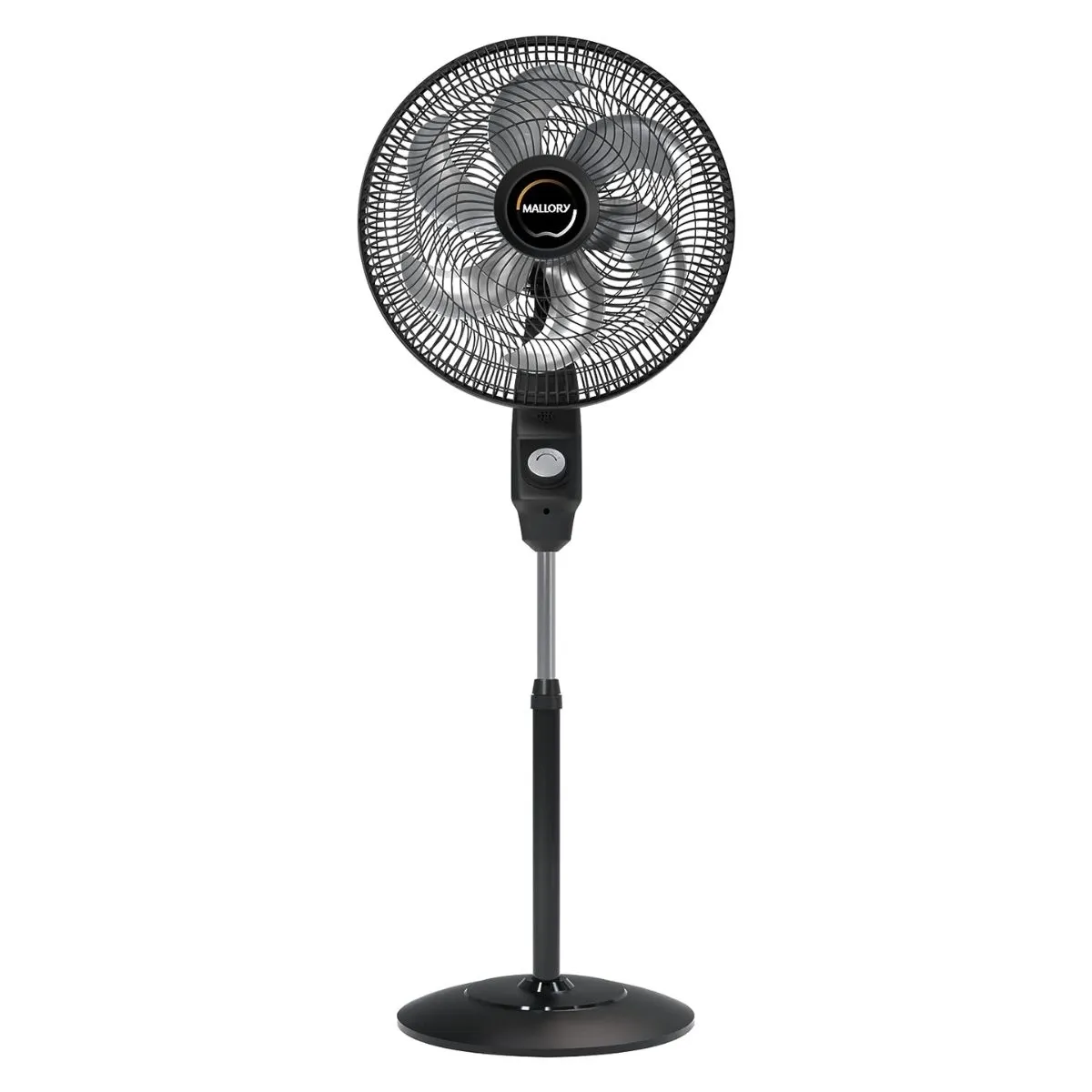 Ventilador de Coluna Mallory Éolo 40cm 6 Pás 3 Velocidades 126W B94401702 Preto/Grafite 220V