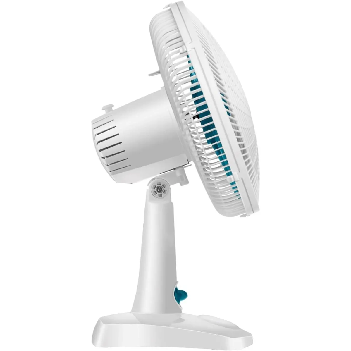 Ventilador de Mesa Ultra V-30 30cm 6 Pás Branco/Azul Petróleo 220V