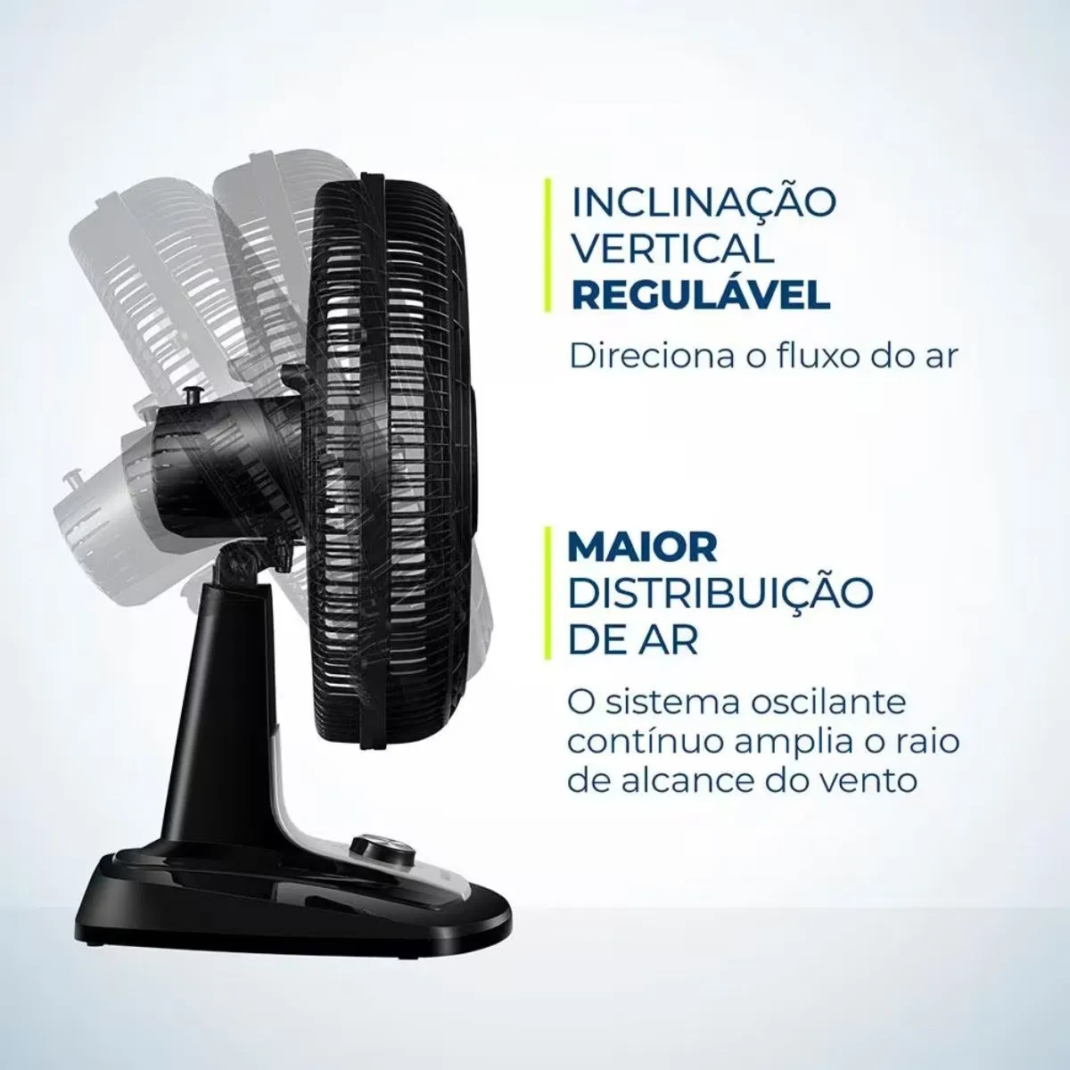 Ventilador de Mesa 40cm Turbo Mondial VTX-40-8P 220v