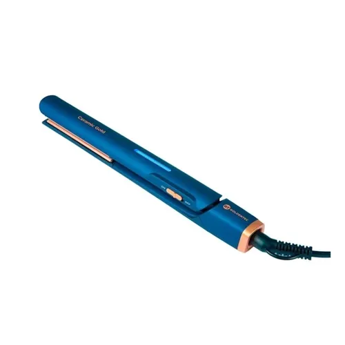 Prancha de Cabelo Alisadora Gold Tourmaline Ion Ceramic Azul 40W GT