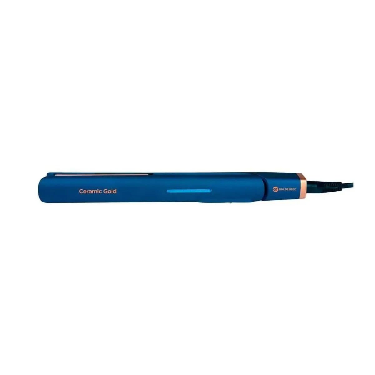 Prancha de Cabelo Alisadora Gold Tourmaline Ion Ceramic Azul 40W GT
