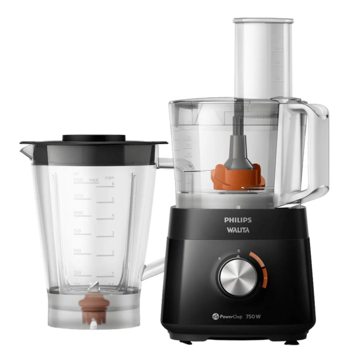 Processador de Alimentos Viva Power Chop Philips Walita RI7302 750W Preto 220V